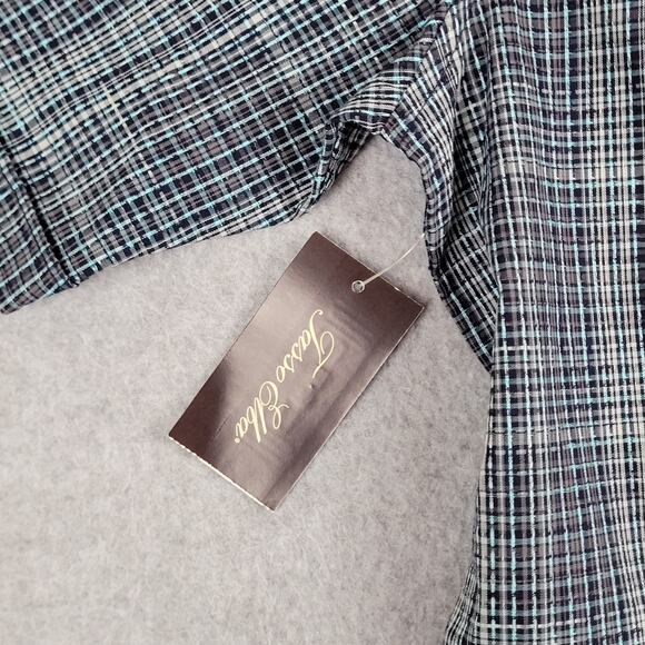 🌼Tasso Elba Shirt Mens Size Small Short Sleeve Refined Woven NEW with Tags - Picture 10 of 12
